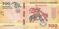 BURUNDI 500 Francs BURUNDI 500 Francs 2015 UNC -
