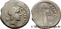THE REPUBLIC (280 BC to 27 BC) Denier SICINIA Grèce 49 AC. (17mm, 3,42g, 6h) -