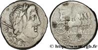 THE REPUBLIC (280 BC to 27 BC) Denier RUBRIA Rome 87 AC. (18,5mm, 3,87g, 6h) -