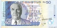 MAURITIUS 50 Rupees MAURITIUS 50 Rupees 2006 UNC -
