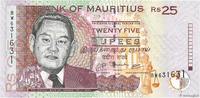 MAURITIUS 25 Rupees MAURITIUS 25 Rupees 2009 UNC -