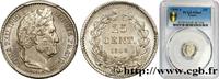 FRANCE 25 centimes Louis-Philippe LOUIS-PHILIPPE I Paris 1848 (15mm, 1,25g, 6h) -