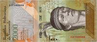 VENEZUELA 2000 Bolivares VENEZUELA 2000 Bolivares 2016 UNC -