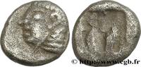 Archaïc 1 (650 BC to 550 BC) Hemiobole IONIA - ANONYMOUS Atelier incertain, Ionie c. 550-500 (6,5mm, 0,41g, h) -