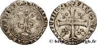 FRANCE Gros à la fleur de lis dit patte d'oie JOHN II THE GOOD 07/04/1358 (25,5mm, 4,01g, 12h) -