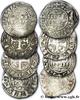 FRANCE Lot de 8 deniers CHAMPAGNE - ARCHBISHOP OF REIMS - HENRY II Reims n.d. (mm, g, h) -