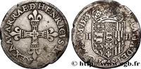 FRANCE Quart d'écu NAVARRE-BEARN - HENRY III Pau 1585 (29,5mm, 9,41g, 6h) -