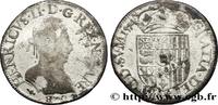 FRANCE Teston NAVARRE-BEARN - HENRY III Pau 1574 (28,5mm, 8,91g, 6h) -