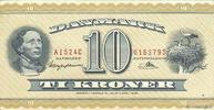 DENMARK 10 Kroner DENMARK 10 Kroner 1952 VF+ -