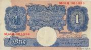 ENGLAND 1 Pound ENGLAND 1 Pound 1940 VF -