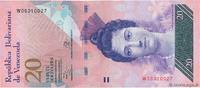 VENEZUELA 20 Bolivares VENEZUELA 20 Bolivares 2013 UNC -