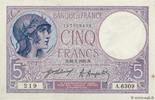 FRANCE 5 Francs FEMME CASQUÉE FRANCE 5 Francs FEMME CASQUÉE 1921 XF -