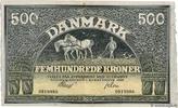 DENMARK 500 Kroner DENMARK 500 Kroner 1921 VF+ -
