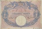 FRANCE 50 Francs BLEU ET ROSE FRANCE 50 Francs BLEU ET ROSE 1903 F- -