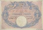 FRANCE 50 Francs BLEU ET ROSE FRANCE 50 Francs BLEU ET ROSE 1906 VF -