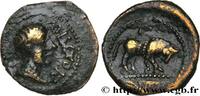 FRANCE Bronze ATECTORI (quadrans) GALLIA - SANTONES / MID-WESTERN, Unspecified c. 40 AC. (14mm, 1,48g, 6h) -
