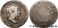 ITALY - LUCCA AND PIOMBINO 5 Franchi Elise et Félix Baciocchi ITALY - LUCCA AND PIOMBINO Florence 1808 (37mm, 24,78g, 6h) -