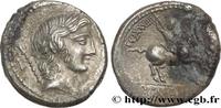 THE REPUBLIC (280 BC to 27 BC) Denier CREPUSIA Rome 82 AC. (17mm, 4,11g, 12h) -