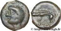 FRANCE Potin à la tête chauve HIGH AND MIDDLE SEINE Ier siècle avant J.-C. (18,5mm, 3,46g, 3h) -