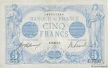 FRANCE 5 Francs BLEU FRANCE 5 Francs BLEU 1915 XF- -