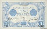 FRANCE 5 Francs BLEU FRANCE 5 Francs BLEU 1915 XF+ -