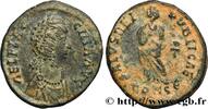 THE END OF EMPIRE(363 AD to 476 AD) Maiorina pecunia, (MB, Æ 2) AELIA FLACCILLA Constantinople 383 (22,5mm, 5,06g, 6h) -