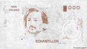 FRANCE 1000 Francs BALZAC Échantillon FRANCE 1000 Francs BALZAC Échantillon 1980 UNC -