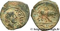 FRANCE Bronze ATECTORI (quadrans) GALLIA - SANTONES / MID-WESTERN, Unspecified c. 40 AC. (14mm, 1,64g, 6h) -
