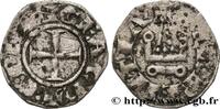 CRUSADES - PRINCIPALITY OF ACHAEA - CHARLES II OF Denier CRUSADES - PRINCIPALITY OF ACHAEA - CHARLES II OF ANJOU Glarentsa n.d. (19mm, 0,88g, 5h) -