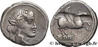 THE REPUBLIC (280 BC to 27 BC) Denier TITIA Rome 90 AC. (18mm, 3,58g, 7h) -