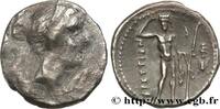 Hellenistic 1 (323 BC to 188 BC) Drachme BRUTTIUM - BRETTIAN LEAGUE Locres ou Crotone, Bruttium c. 215-205 AC. (19mm, 3,98g, 3h) -