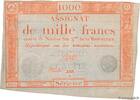 FRANCE 1000 Francs FRANCE 1000 Francs 1795 XF -