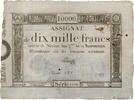 FRANCE 10000 Francs FRANCE 10000 Francs 1795 XF- -
