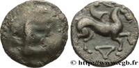 FRANCE Obole à la tête casquée à droite GALLIA - AULERCI CENOMANI (Area of Le Mans) Le Mans (72) c. 80-50 AC. (10mm, 0,70g, 6h) -