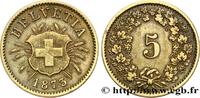 SWITZERLAND 5 Centimes (Rappen) SWITZERLAND Strasbourg - BB 1850 (17mm, 1,55g, 12h) -
