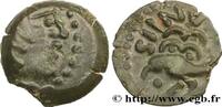 FRANCE Bronze SIINV à l’oiseau SENONES (Area of Sens) c. avant 52 AC. (15mm, 3,38g, 1h) -