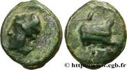 THE REPUBLIC (280 BC to 27 BC) Sextans coulé ROMAN REPUBLIC - ANONYMOUS Rome ou Italie c. 225-217 AC. (37,5mm, 45,88g, 12h) -