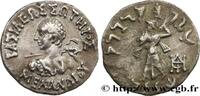 Hellenistic 2 (188 BC to 30 BC) Drachme bilingue BACTRIA - BACTRIAN KINGDOM - MENANDER I SOTER Taxila c. 160-155 AC. (17mm, 2,32g, 12h) -