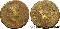 THE JULIO-CLAUDIANS (27 BC to 69 AD) Dupondius NERO Lyon 65 (29,5mm, 12,08g, 6h) -
