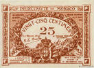 MONACO 25 Centimes MONACO 25 Centimes 1920 UNC -