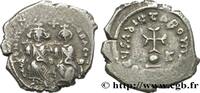THE HERACLIUS DYNASTY (602-717) Hexagramme HERACLIUS and HERACLIUS CONSTANTINE Constantinople 626-635 (22mm, 5,27g, 6h) -