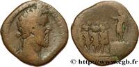 THE ANTONINES (96 AD to 192 AD) Sesterce COMMODUS Rome 186 (30mm, 16,69g, 6h) -