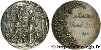 FRANCE Médaille, La grande famille BELGIQUE - ROYAUME DE BELGIQUE - ALBERT Ier 1918 (59,5mm, 83,99g, 12h) -