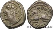 FRANCE Denier Q. DOCI/SAM F GALLIA BELGICA - SEQUANI (Area of Besançon) c. 57-50 AC. (13,5mm, 1,97g, 6h) -