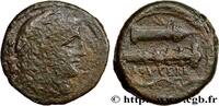 Hellenistic 1 (323 BC to 188 BC) Quadrunx APULIA - LUCERIA Luceria Apulie c. 211-200 AC. (25,5mm, 13,59g, 1h) -