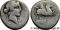 THE REPUBLIC (280 BC to 27 BC) Denier TITIA Rome 90 AC. (17,5mm, 3,22g, 12h) -