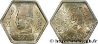 EGYPT 2 Piastres Roi Farouk an AH1363 EGYPT 1944 (18,5mm, 2,80g, 12h) -