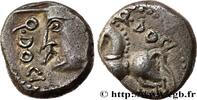 FRANCE Denier Q. DOCI/SAM F GALLIA BELGICA - SEQUANI (Area of Besançon) c. 57-50 AC. (12mm, 1,97g, 8h) -