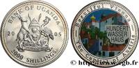 UGANDA 2000 Shillings Proof Vienne UGANDA 2005 (38,61mm, 24,60g, 6h) -