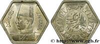 EGYPT 2 Piastres Roi Farouk an AH1363 EGYPT 1944 (18,5mm, 2,86g, 12h) -